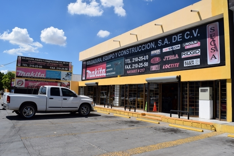 Sucursal SECSA con servicio autorizado DeWalt y Makita